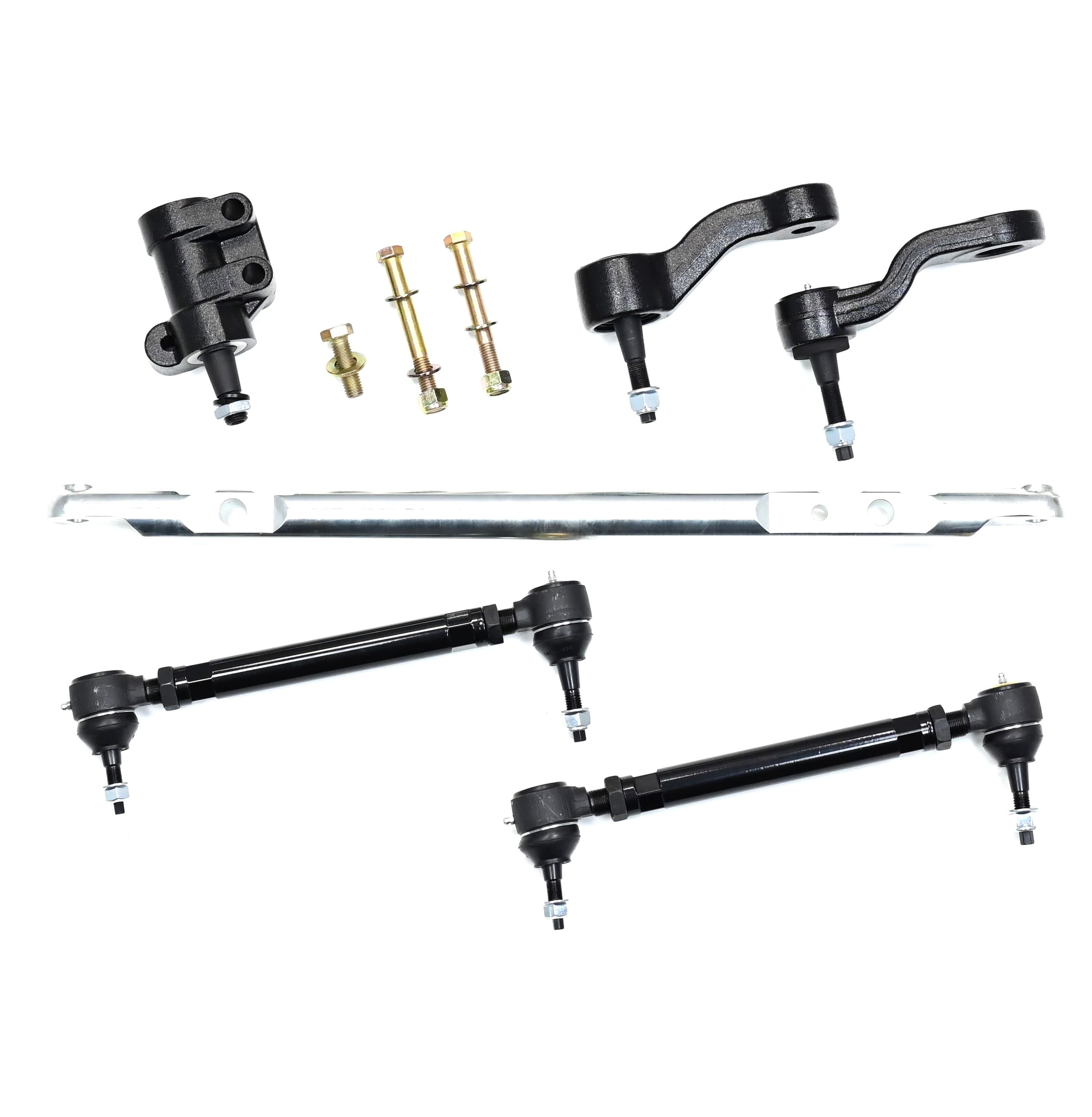 HEAVY DUTY CENTER LINK W/ TIE RODS w/ IDLER ARM ASSEMBLY AND PITMAN ARM FOR 11-26 CHEVY/ GMC 2500HD/3500HD 2WD/4WD 
