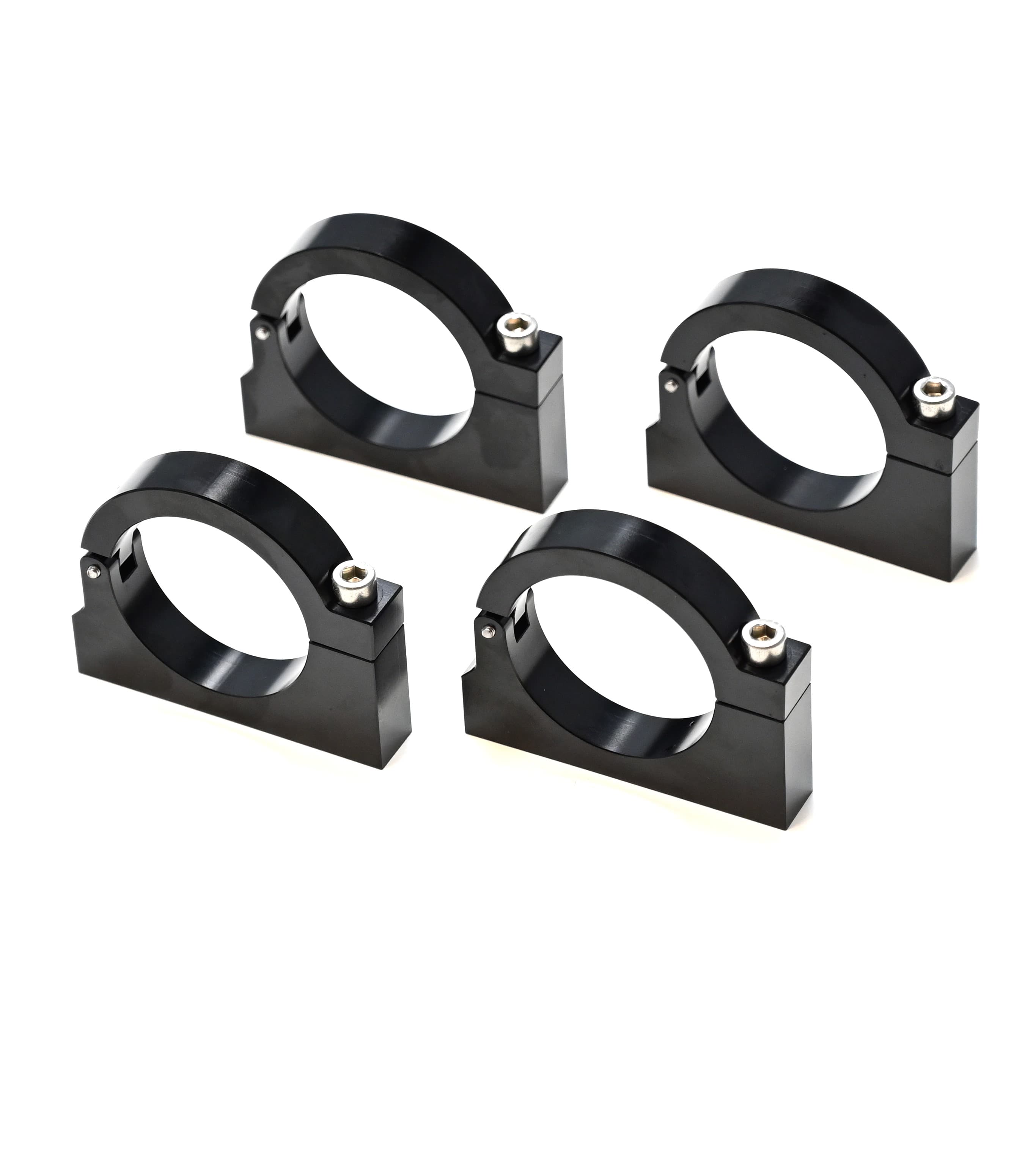  2.5" REMOTE RESERVIOR SHOCKS CLAMPS WITH RESERVOIR MOUNT FOR 11-26 CHEVY / GMC 2500HD  3500HD 2WD /4WD 3