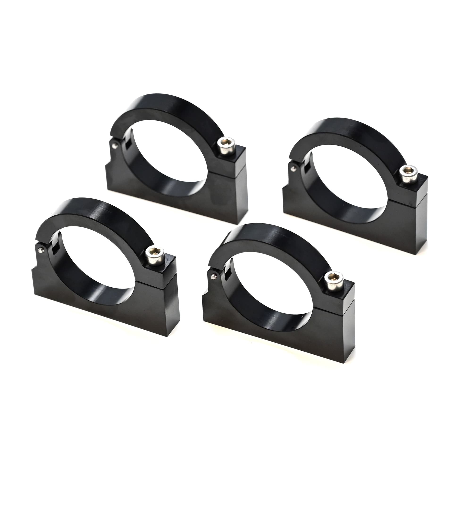  2.0" REMOTE RESERVIOR SHOCKS CLAMPS WITH RESERVOIR MOUNT FOR 11-26 CHEVY / GMC 2500HD  3500HD 2WD /4WD 3