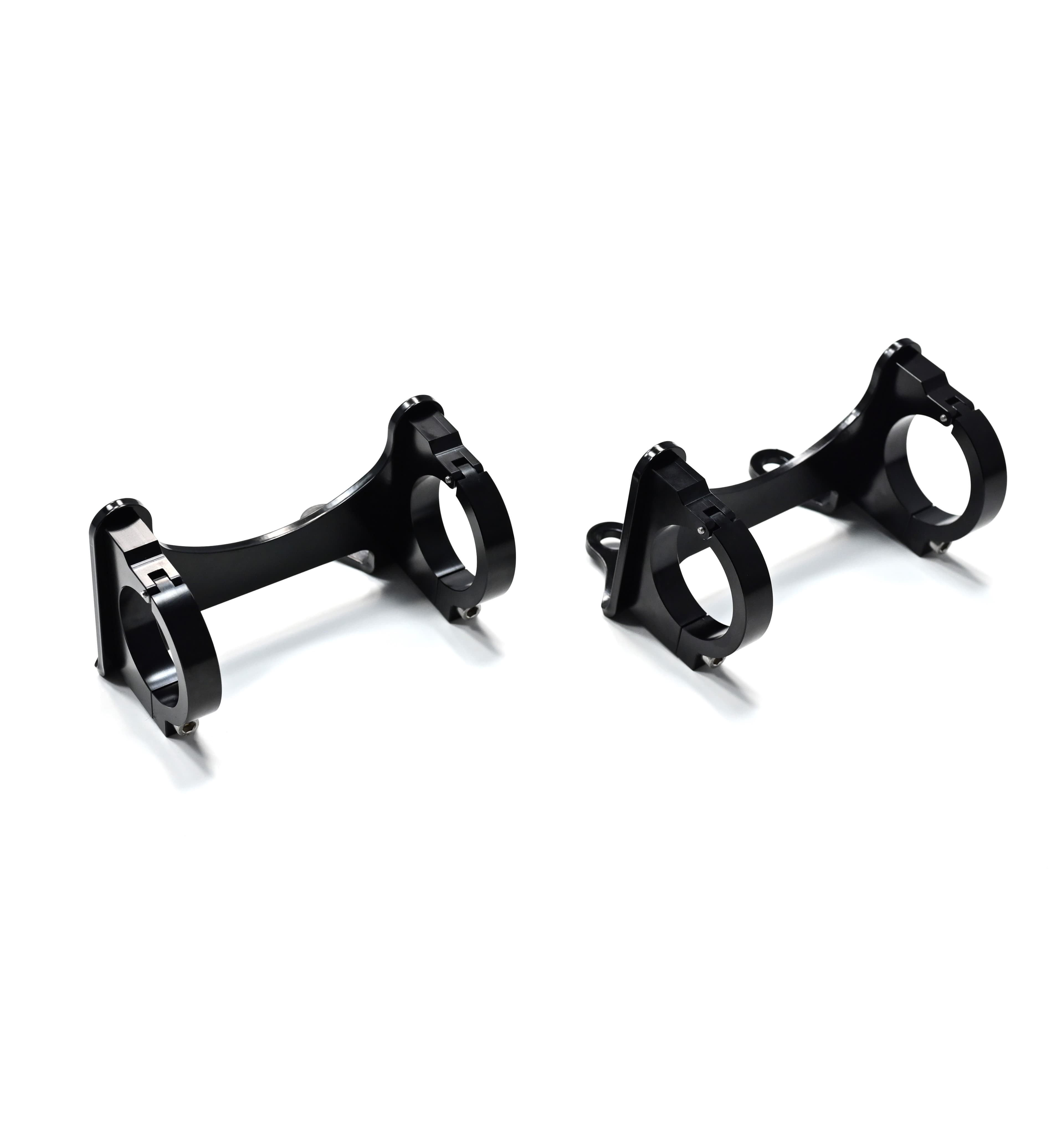  2.0" REMOTE RESERVIOR SHOCKS CLAMPS WITH RESERVOIR MOUNT FOR 11-26 CHEVY / GMC 2500HD  3500HD 2WD /4WD 2