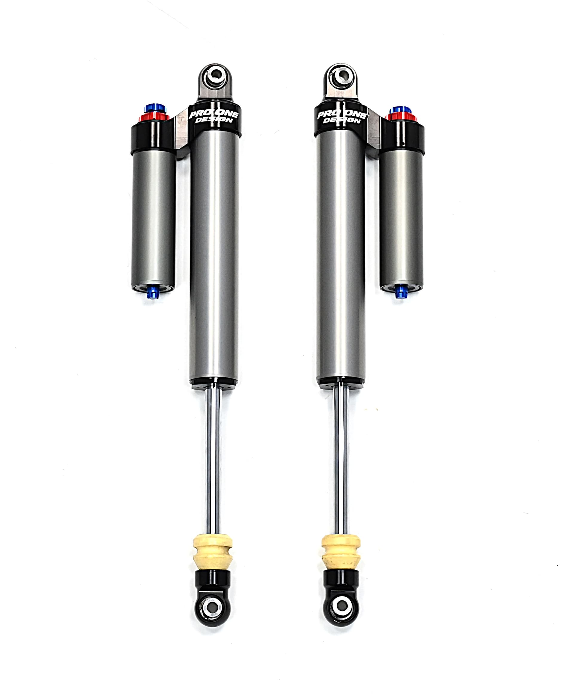 2.5" REMOTE RESERVIOR FRONT / REAR SHOCK PACKAGE FOR 4.0" LIFT FOR 11-26 CHEVY / GMC 2500HD / 3500HD 2WD / 4WD 3