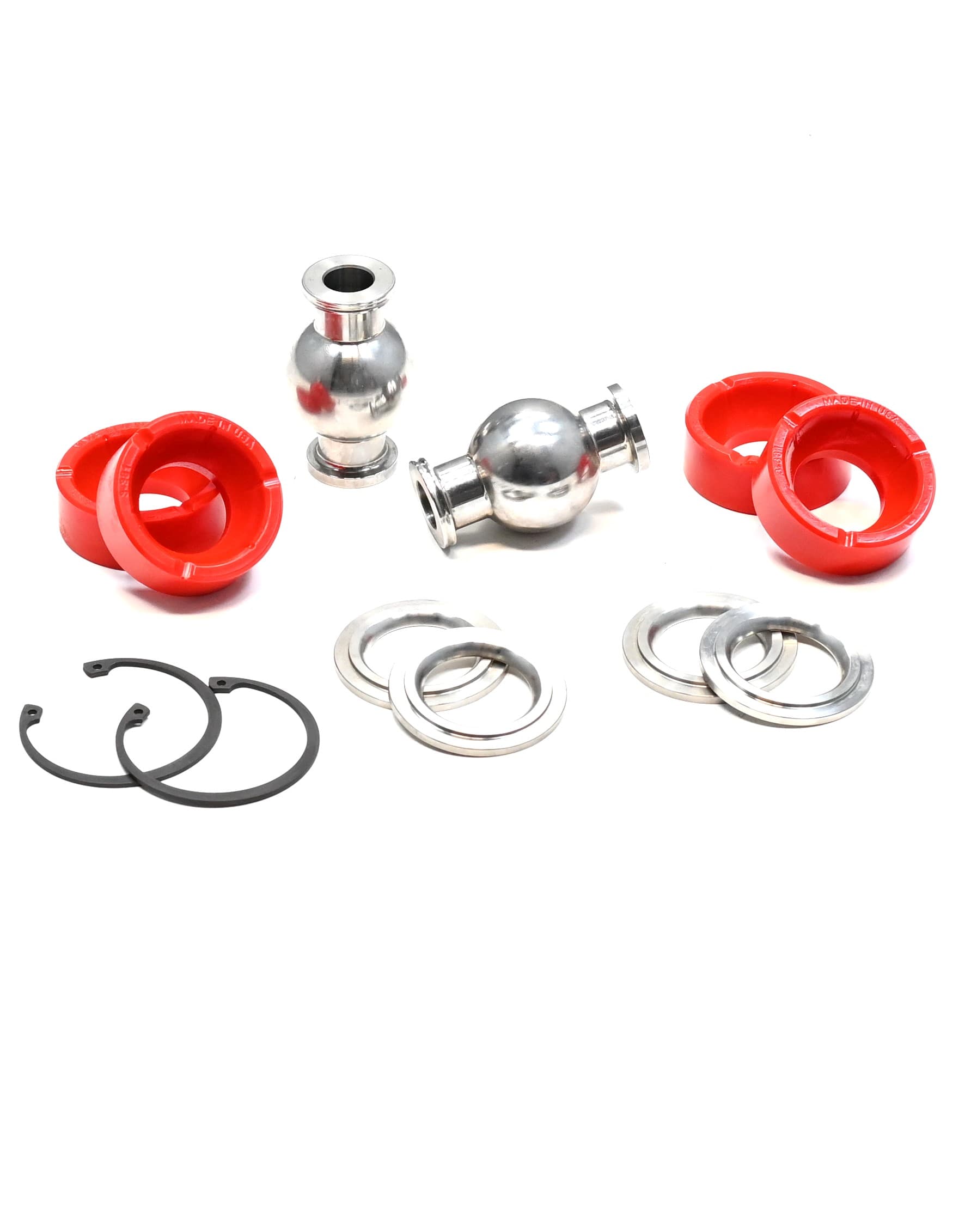 RADIUS ARM REBUILD KIT FOR PRO ONE DESIGN FABRICATED RADIUS ARMS 