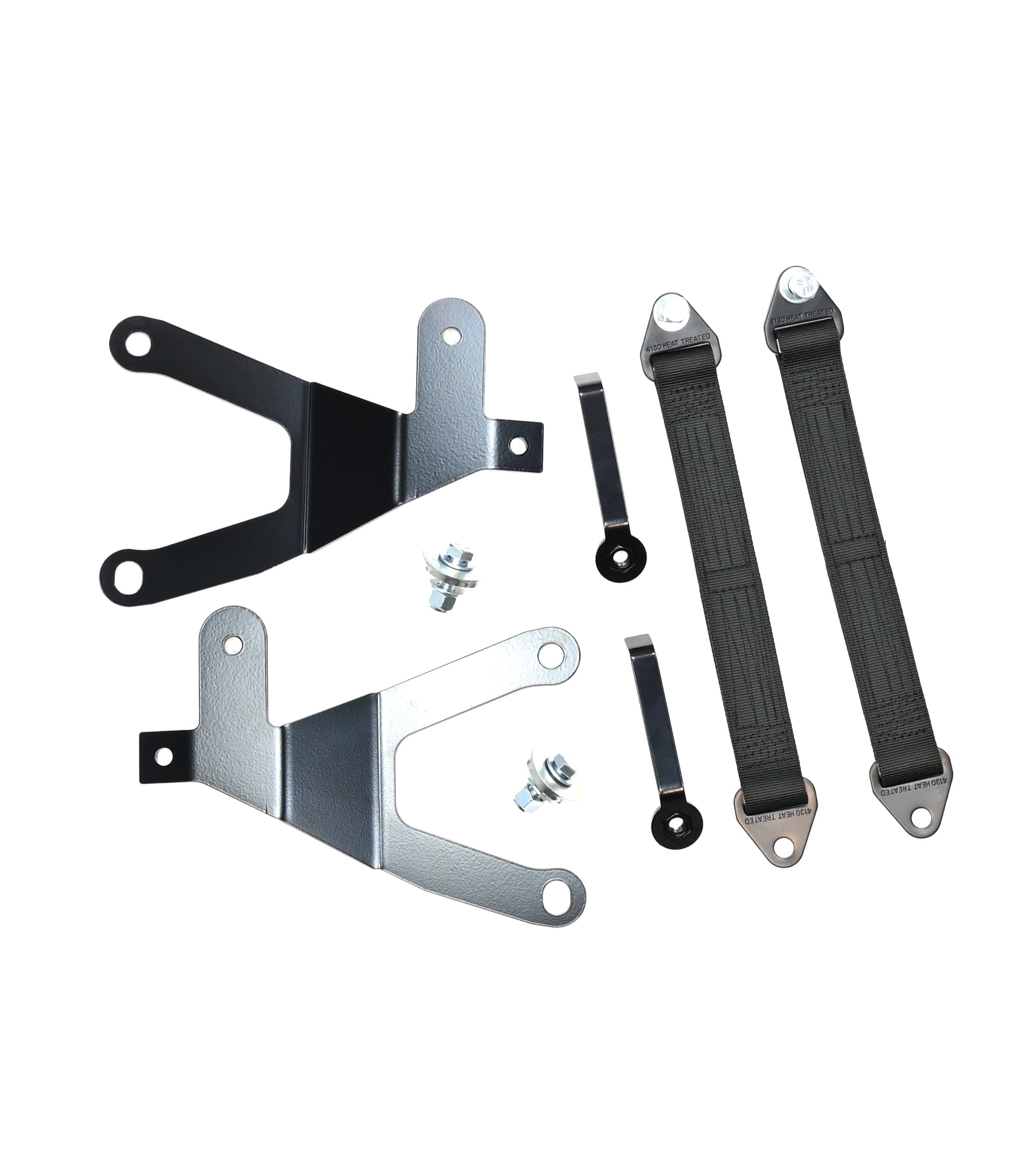  PRO ONE DESIGN FACTORY RADIUS ARM LIMITING STRAP BRACKET W/ 15" STRAPS FOR 17-26 FORD F250/F350/F450 4WD