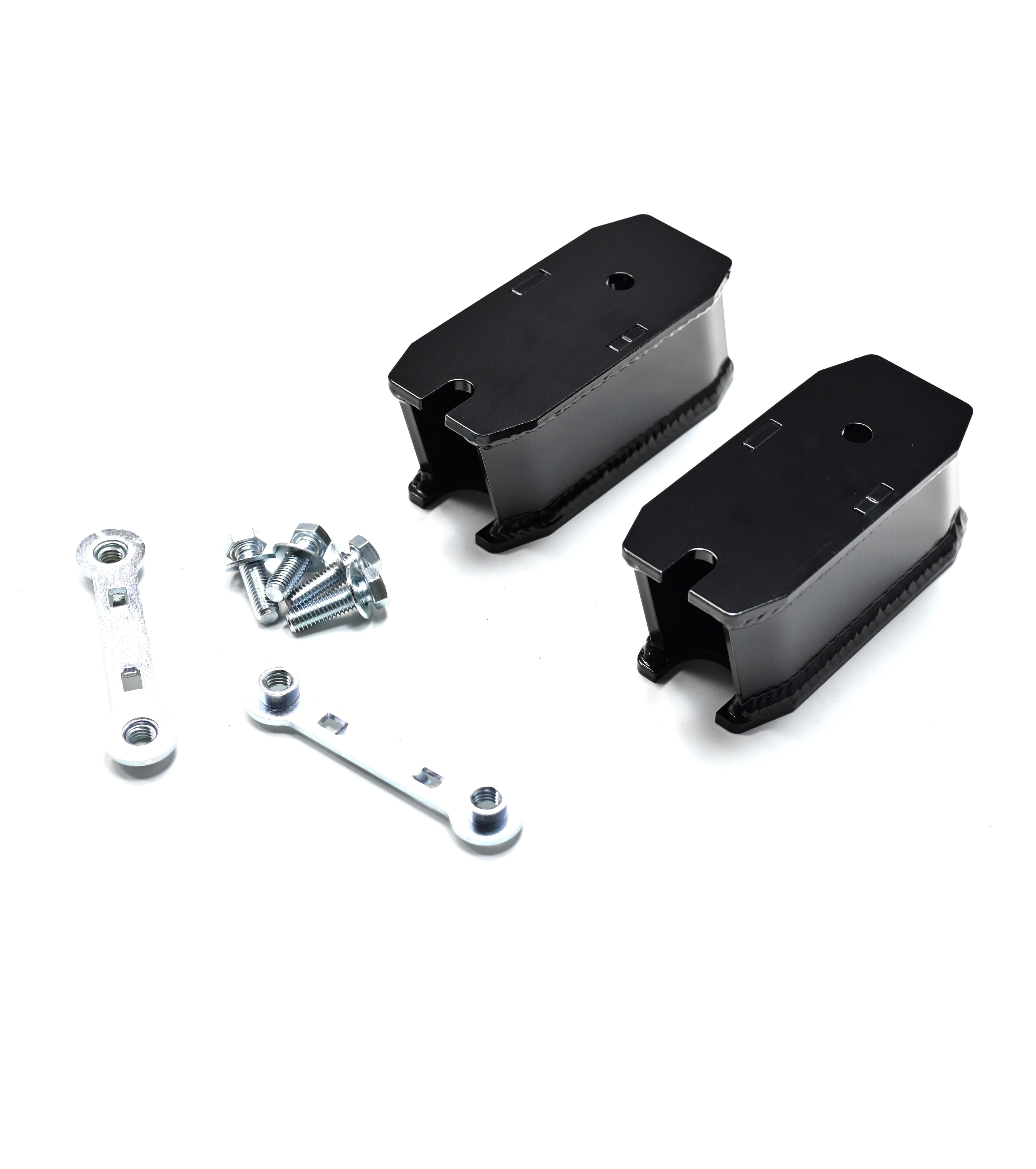 PRO ONE DESIGN 2.5" FRONT SWAY BAR DROP BRACKET FOR  17-26 FORD F250 / F350 / F450  