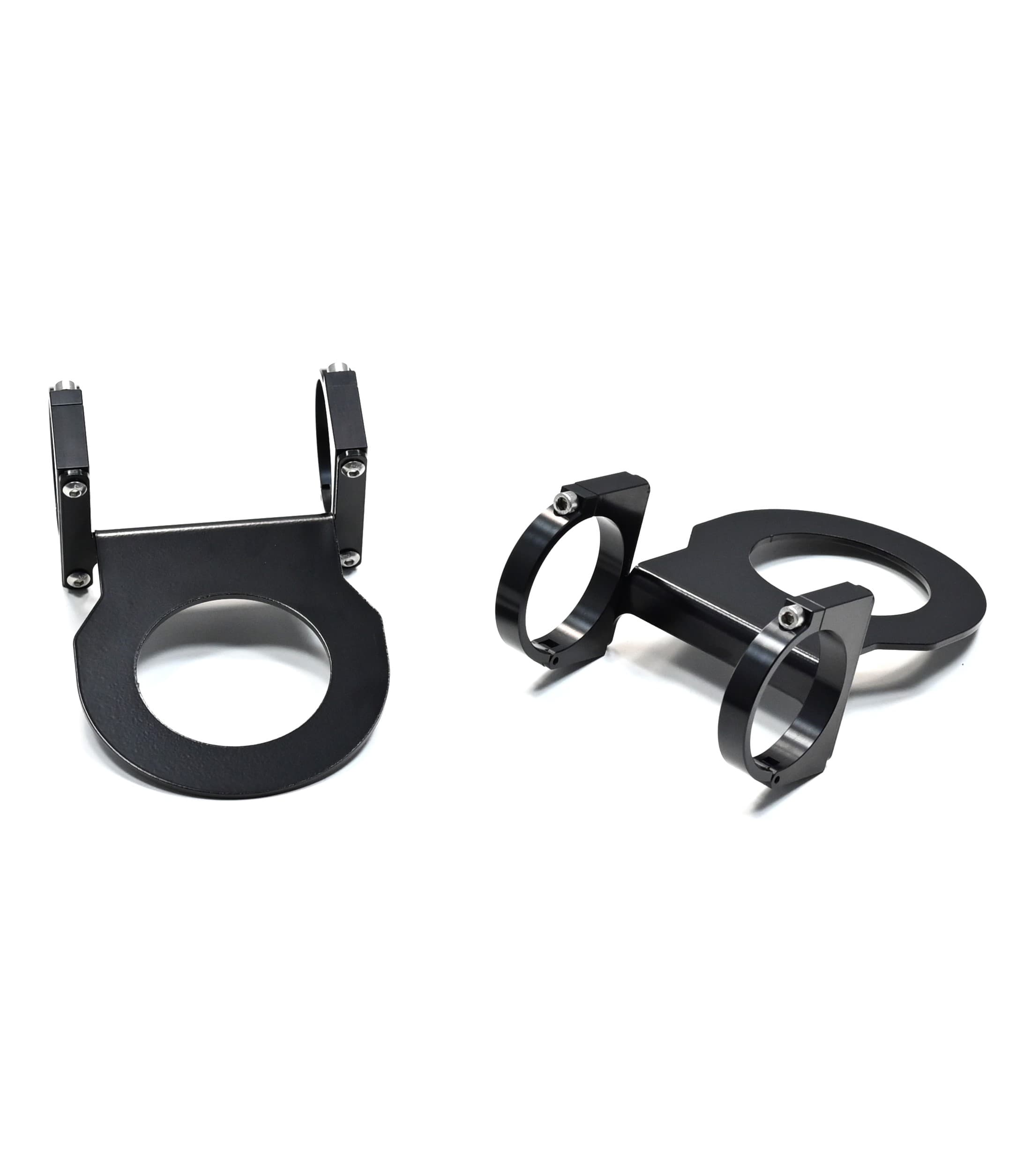  PRO ONE DESIGN REMOTE RESERVOIR MOUNTS W/ 2.0" CLAMPS FOR 17-26 FORD F250 / F350 / F450 4WD 2