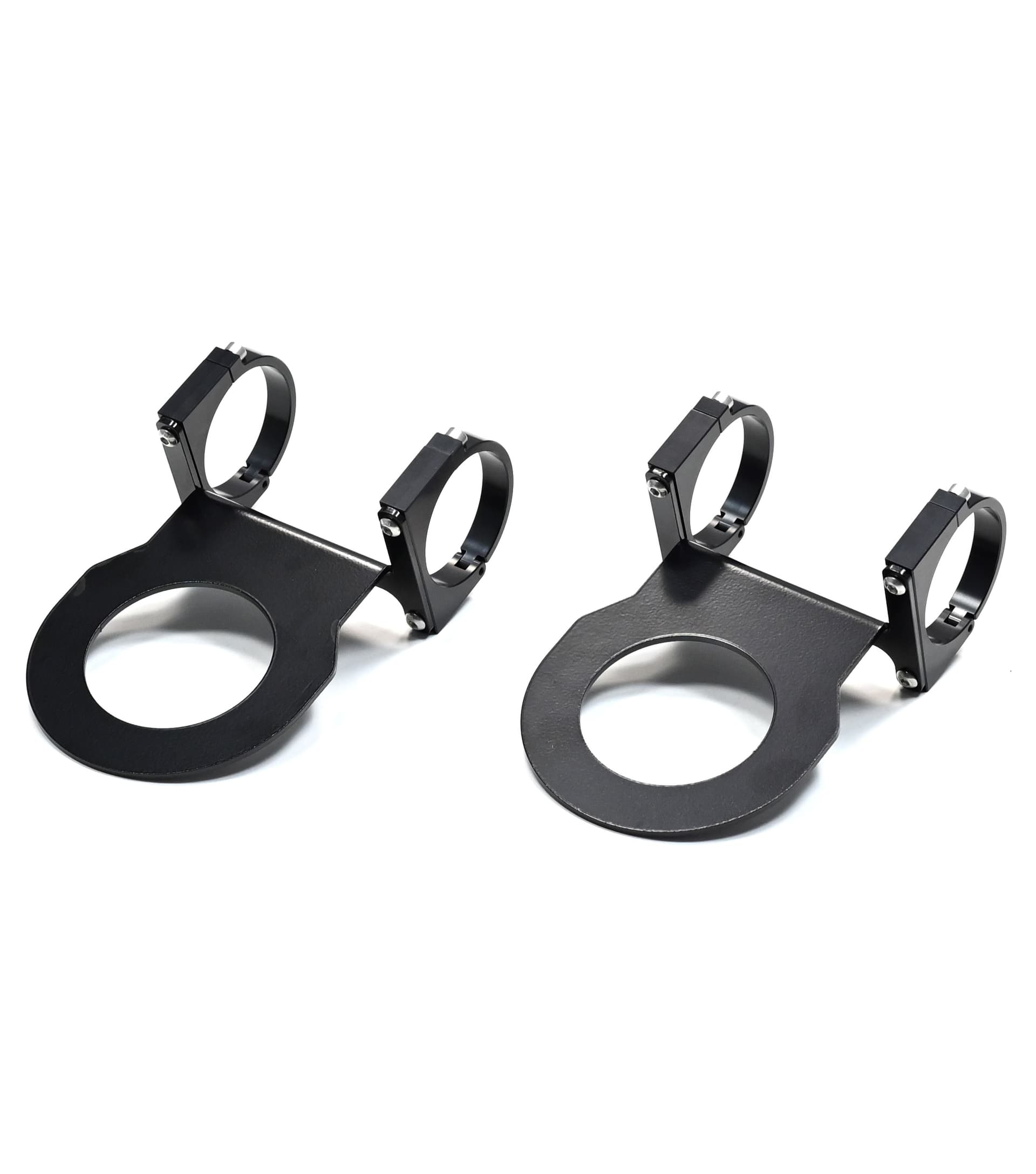  PRO ONE DESIGN REMOTE RESERVOIR MOUNTS W/ 2.0" CLAMPS FOR 17-26 FORD F250 / F350 / F450 4WD 3