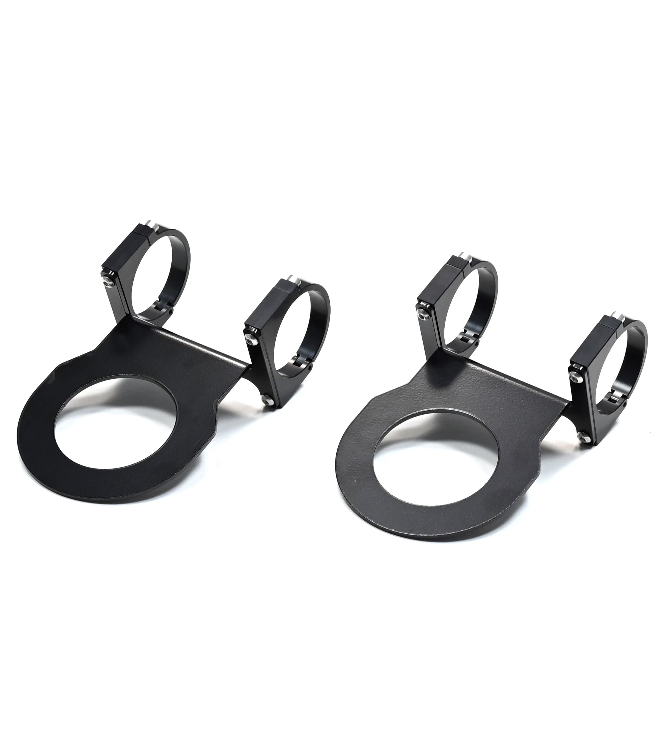  PRO ONE DESIGN REMOTE RESERVOIR MOUNTS W/ 2.0" CLAMPS FOR 17-26 FORD F250 / F350 / F450 4WD 3