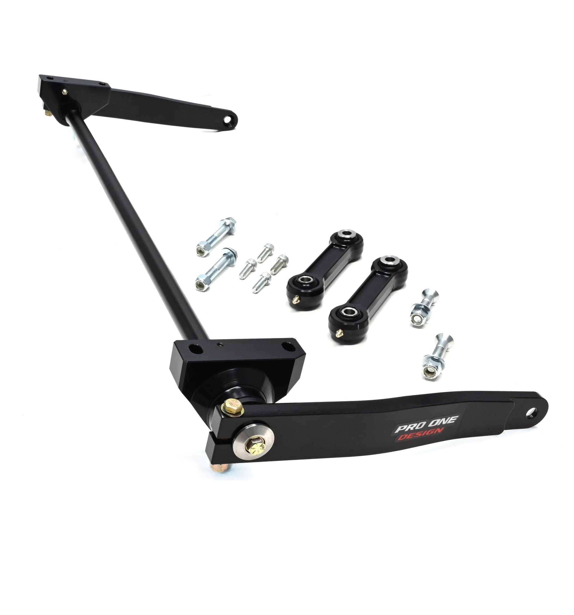 PRO ONE DESIGN TORSION FRONT SWAY BAR W/ BILLET ALUMINUM SWAY BAR END LINKS FOR 14-26 RAM 2500 / 14-26 RAM 3500 4WD